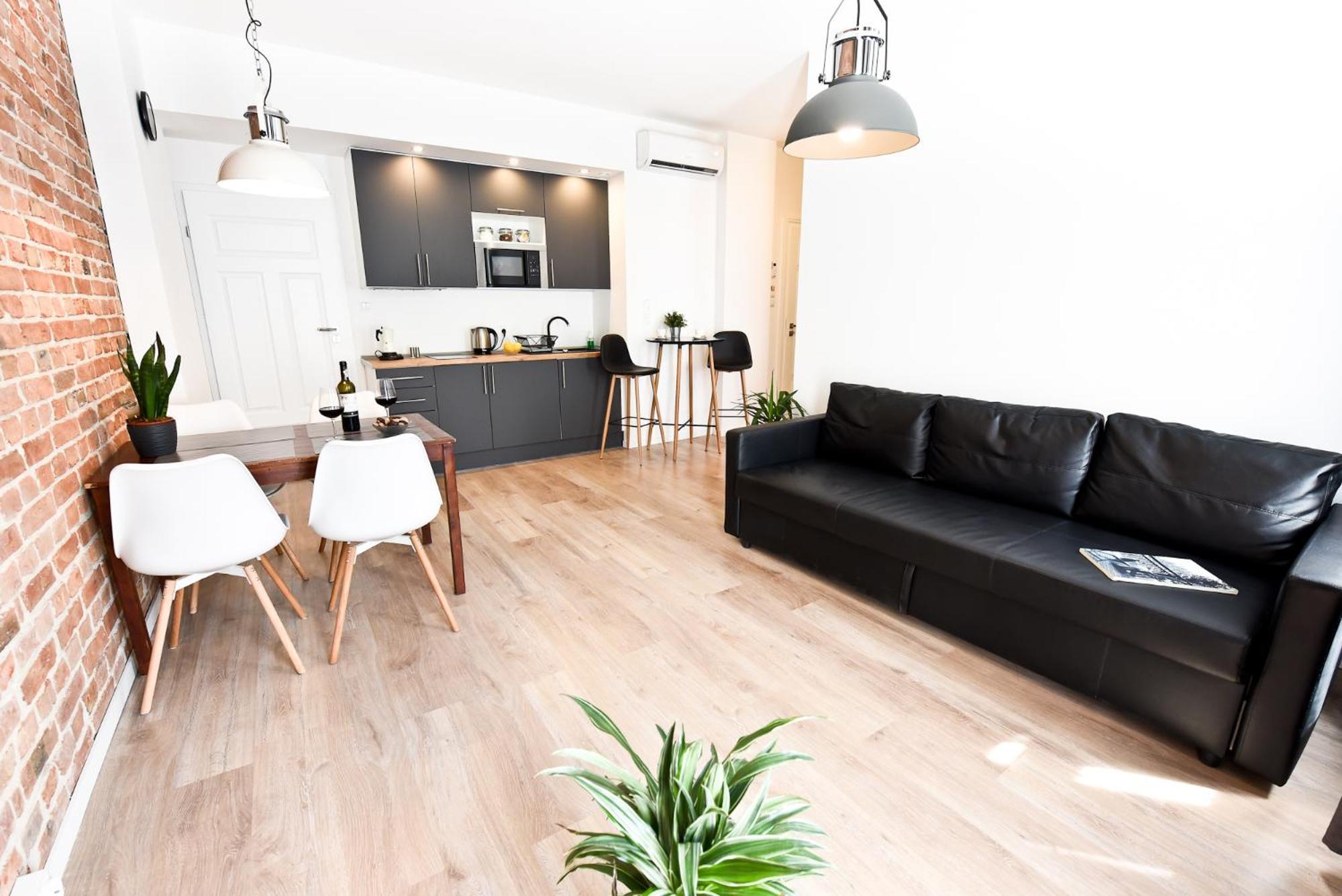 Green Garden Apartment Торунь Экстерьер фото